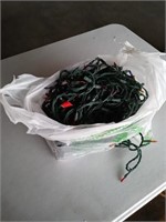 Bag of Christmas lights