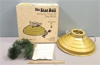 The Star Bell Revolving Musical Tree Stand