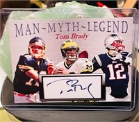 Tom Brady Man-Myth-Legend Auto FAC Card