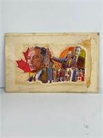 1972 Canadian Election Illustration Collage