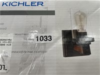 KICHLER WALL SCONCE RETAIL $60