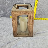 Wooden Candle Lantern