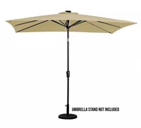 Sun ray 9x7ft rectangular umbrella