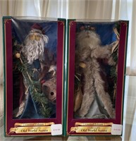 (2) Limited Edition Old World Santa’s in Boxes