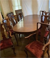 Queen Anne Dining Table for 12