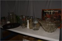 Large lot of Glassware