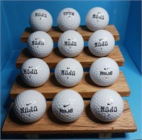 F1)  Nike MOJO golf balls, Recycled, cleaned and