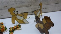 Stained Glass Teddy Bear Cake Stand