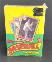 Topps baseball bubble gum cards
