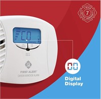$35.00 Plug-In CO Alarm w Digital Display