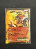 Entei EX Hologram Pokémon Card