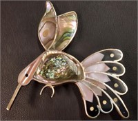 Sterling Hummingbird pin/pendant