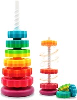 Spinning Stacking Toys, Spin Toys ABS Plastic