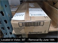 CASE OF (5,000) ROUNDS OF REMINGTON 22 THUNDER