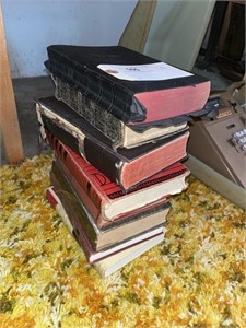 Vintage Assorted Stack of Books