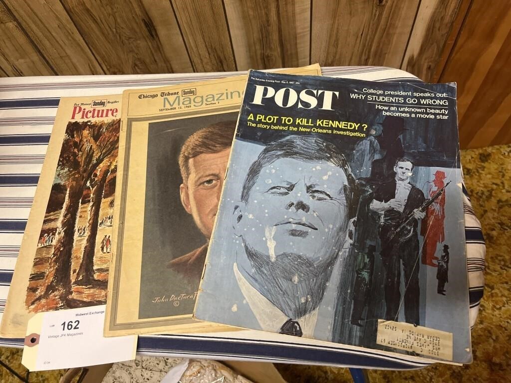Vintage JFK Magazines