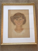 Framed portrait 1988.