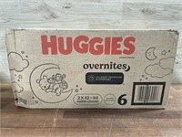 Huggies size 6 overnight diapers