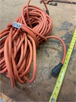 Large Orange Extension Cord