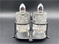 Hohmann Pforzheim Glass Salt & Pepper Shakers