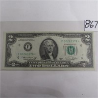 1976 US. 2$ BILL