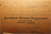 Songmics Bamboo Shoes Organizer