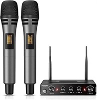 TONOR Dual UHF Cordless Karaoke Microphone Set