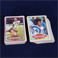 Approx 208 Assorted 1975 Topps Football Cards