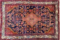 PRETTY HAND KNOTTED PERSIAN WOOL ACCENT RUG