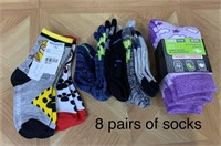 8 Pairs of Girls Socks