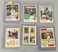 1970's Baseball Cards Ryan; Aaron; Clemente etc