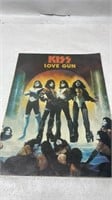 1977 Kiss Love Gun Music Book