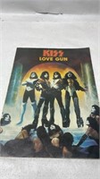 1977 Kiss Love Gun Music Book