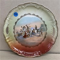 Re-tour on PELERINAGE hand painted plate