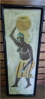 African Woman  Framed Print