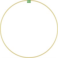 FloraCraft Wire Wreath Ring 30 Inch Gold 36