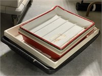 Lot Of Plastic Trays