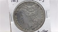 1885 Morgan Silver Dollar