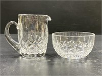 Waterford Crystal "Lismore" Cream & Sugar