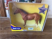 Breyer AQHA Model Horse-Two Eyed Jack, in box