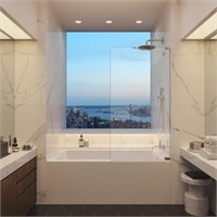 Right-Hand Drain Alcove Bathtub