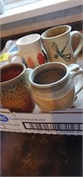 Nice group of Clay mugs