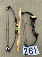 2 Youth Compound bows Barnett & Highfive