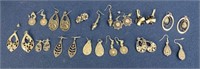 (14) Pair of Costume Jewelry earrings