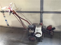Gas powered lawn edger with Briggs engine