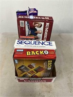 Nice variety of assorted board and card games,