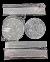 (3) Selenite Sticks & (2) Selenite Coasters