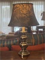 Stiffel Silver Tone Table Lamp