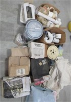 Various Garage Items Including PVC Pipe, Three