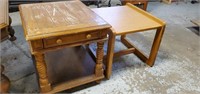 Two project tables